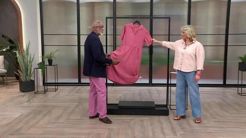 Seassalt Cornwall Fen Violet Dress - QVC UK Seassalt Cornwall Fen Violet Dress - QVC UK