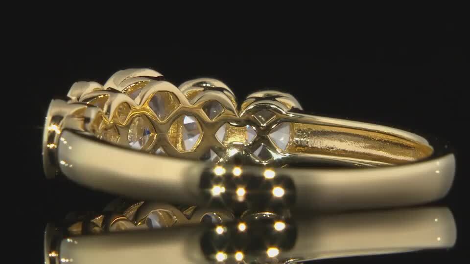 Diamonique tw Stone Oval Cut Ring Sterling Silver QVC UK