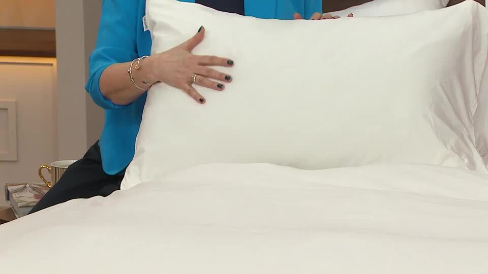 Silentnight Restore Cooling Pillowcase QVC UK