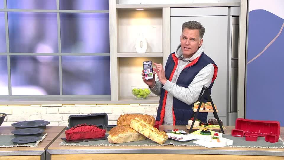 Kastenform 25 Cm Silikon-Brotbackform Mit Gittern