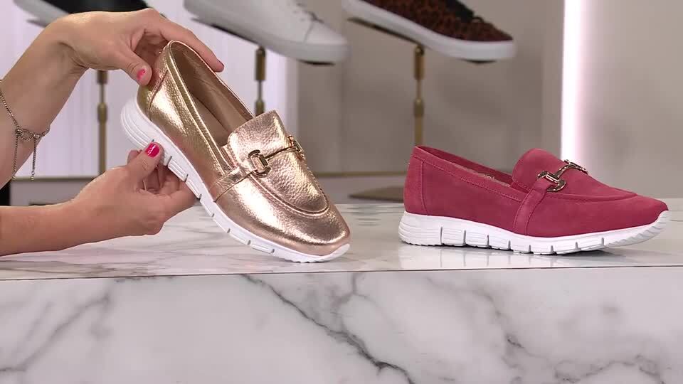 Moda in Pelle Francie Loafer QVC UK